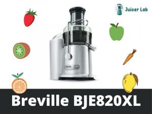 Breville BJE820XL Juice Fountain Duo Dual Disc Juicer