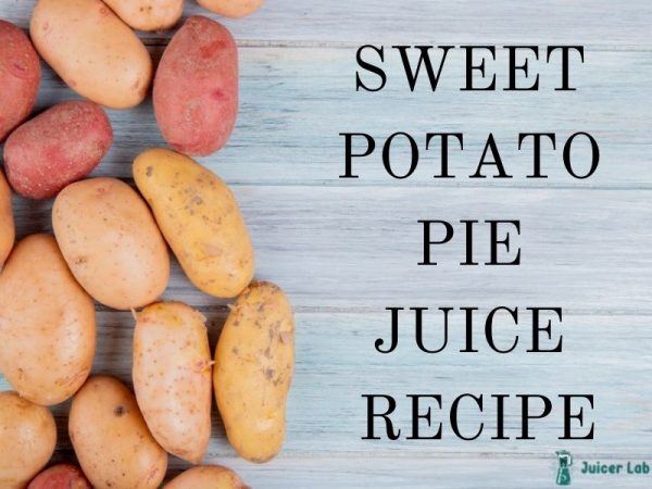 sweet potato pie juice recipe