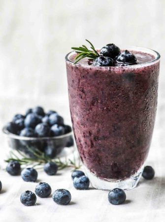 Wild blueberry juice