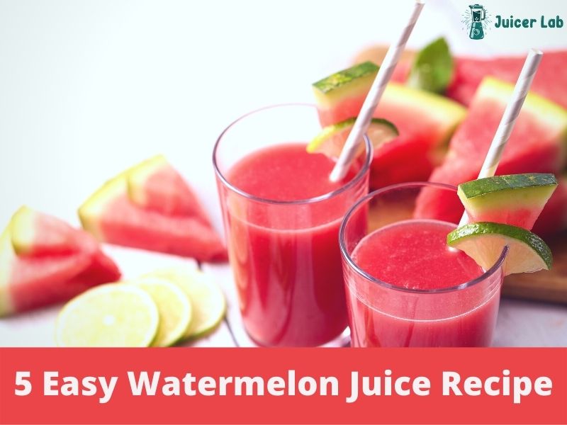 Watermelon Juice Recipe