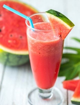 Watermelon pineapple juice