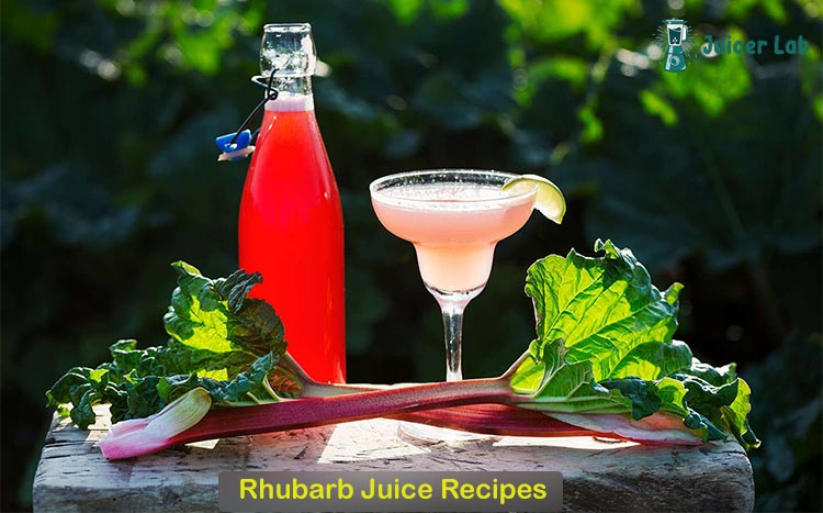 How to Juice Rhubarb