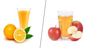 Apple Juice vs. Orange juice